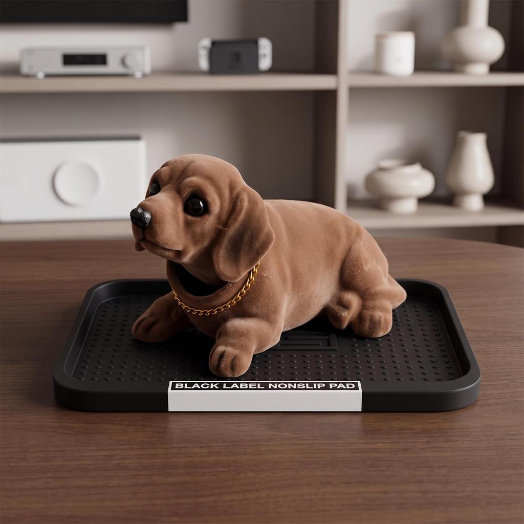 Hunde Autoornamente Bürogeschenk Bastelartikel Armaturenbrettspielzeug Heim Auto Innenraum Dekoration Schreibtisch Raumorganisator Pad