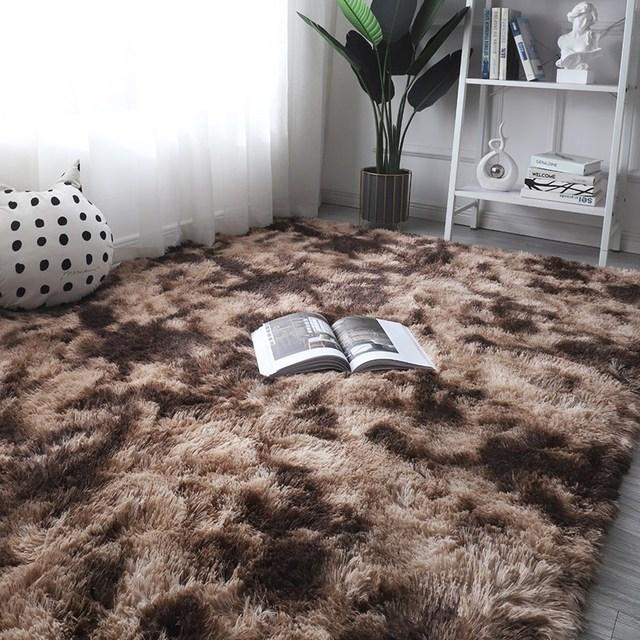 Carpet Fluffy Bedroom Carpet Teen Door Mat Nordic Style Soft Large Size Kid Floor Cushions Living Room Carpets Home Decoration