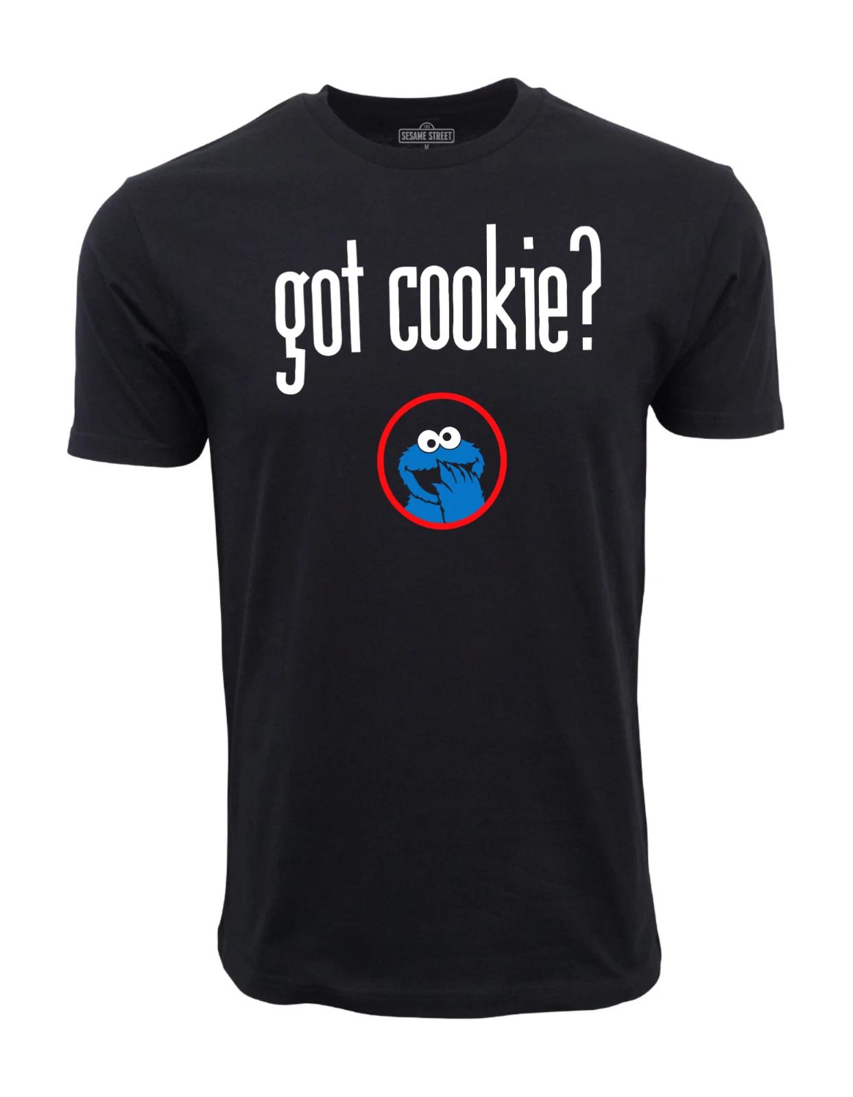 Unisex Adult Casual Graphic Sesame Got Cookie Graphic T shirt T-Shirt S