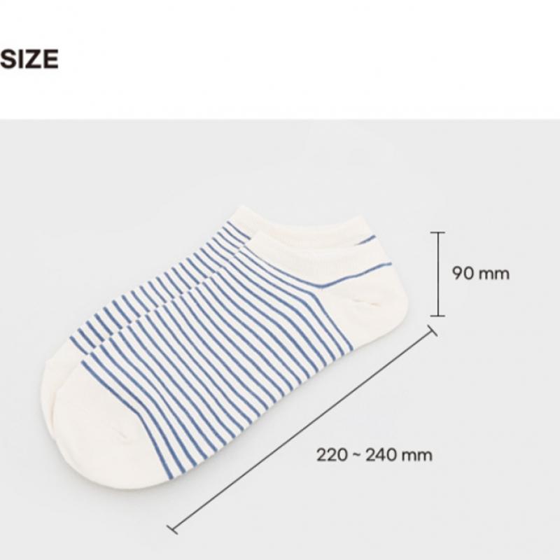 DaiSo Women S Stripe Sneaker SockS