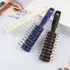 Men Plastic Vent Hair Brush Comb Anti-Static Massage Care Ribs Back Curly Styling Salon Nine-Row