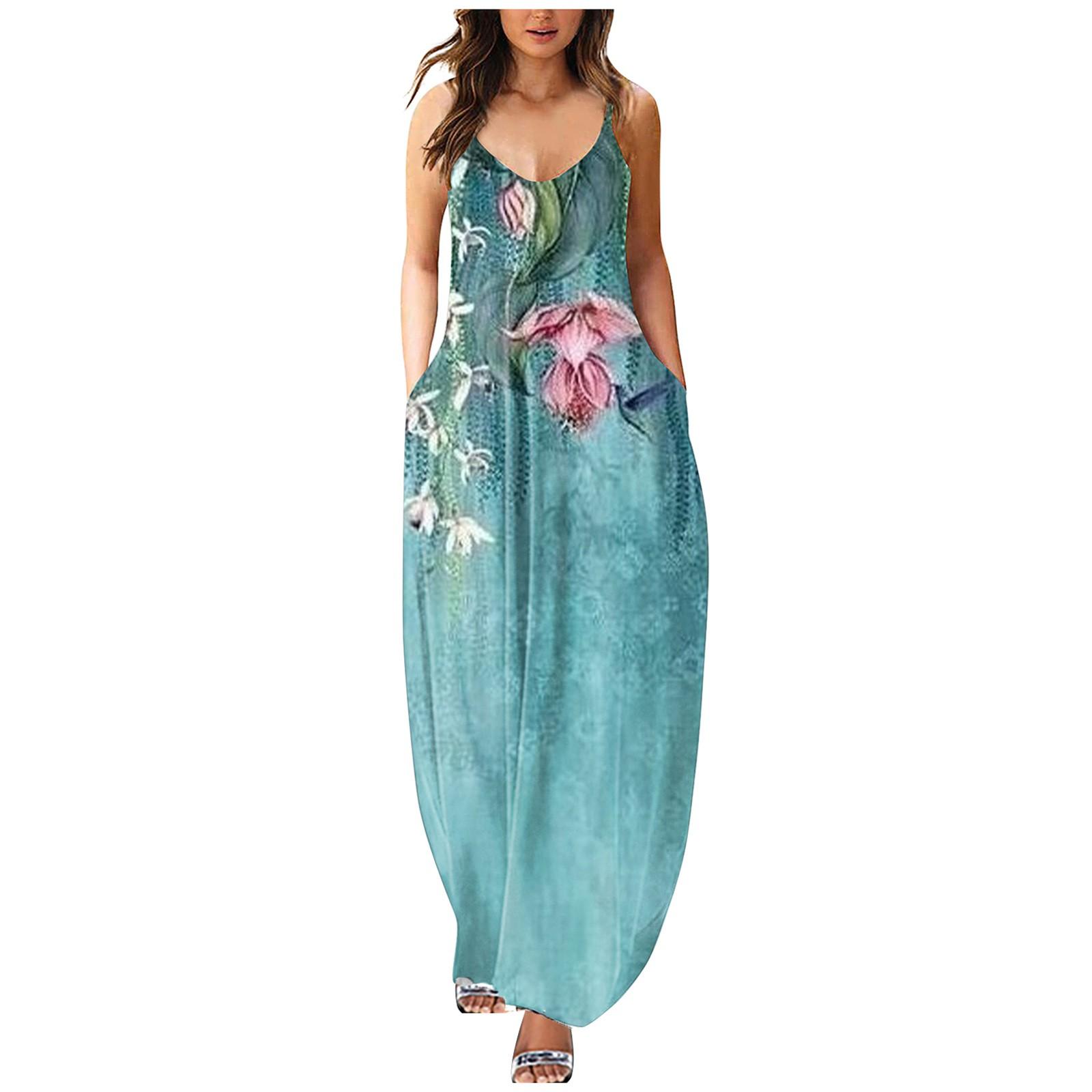 

Женское повседневное сексуальное модное свободное платье с v-образным вырезом и длинным рукавом без рукавов L светло-синий