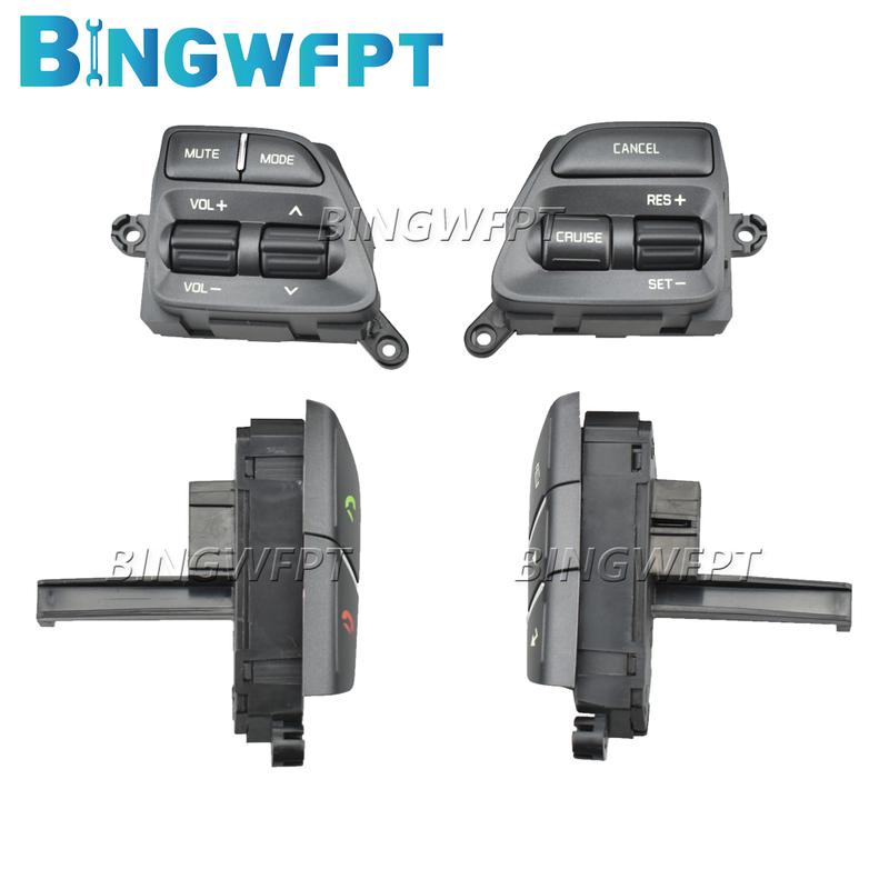 4 Button Switch Steering Wheel Button For KIA K3 K3S 2013 2014 2015 2016 2017 2018