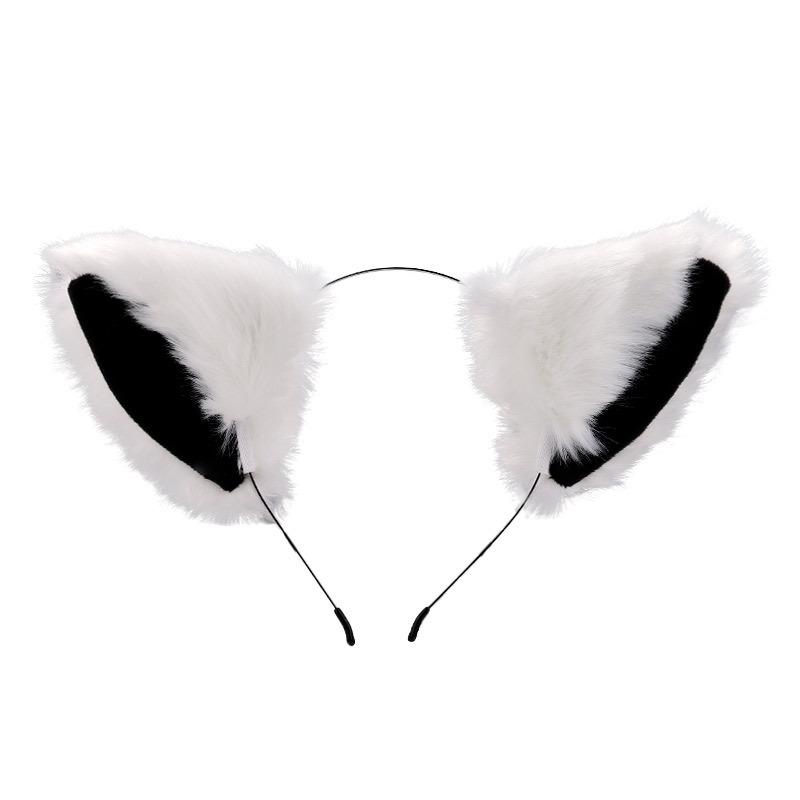 Cat Ears Bell Headband - Cosplay Catwoman Hair Accessory for Christmas & Halloween