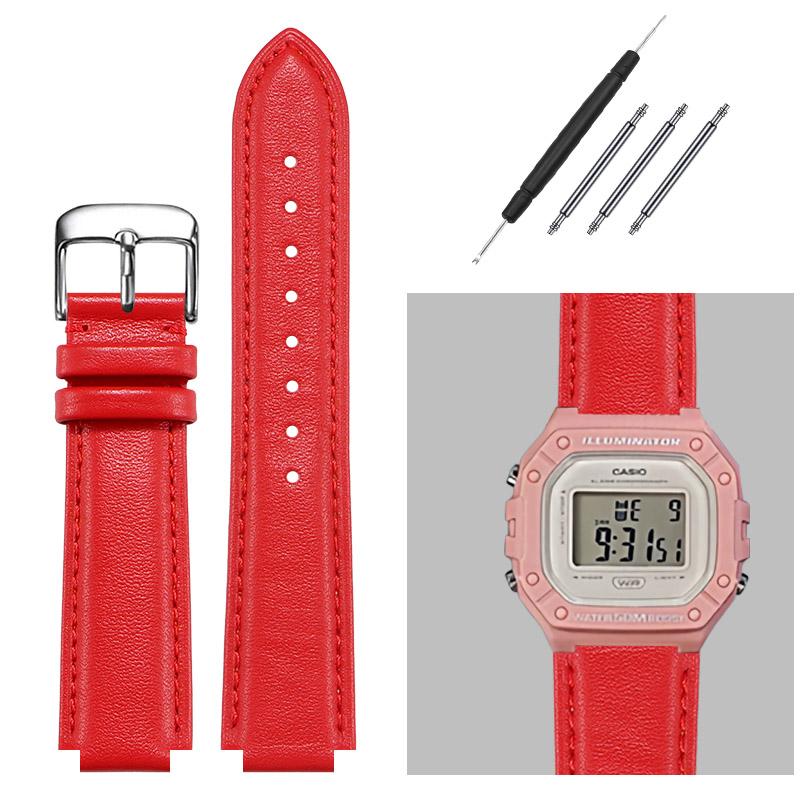 16MM genuine leather watchband for G-Shock Casio DW5600/GW-B5600/G-5600/GW-M5610 Replace wristbands Convex watch strap