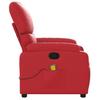 Vidaxl Foldable Massage Armchair, Red, Faux Leather
