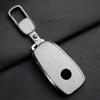 Car Key Case For Mercedes Benz Gls450 Key Cover Genuine Goat Leather Shell Buckle Bag; Gls480 Gls600