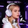 ATTACK SHARK G800 Gaming Professional Wireless Surround Sound with Sound 3 Aluminum 50mm AI Removable Adjustable Compatible with and PS5 Headset, RGB,