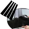 Auto Center Column Window Trim Covers B C-Pillar Stickers Center Pillar Sticker for Dodge Ram 1500/2500/3500 Crew/Quad/Extended Cab 2002-2008