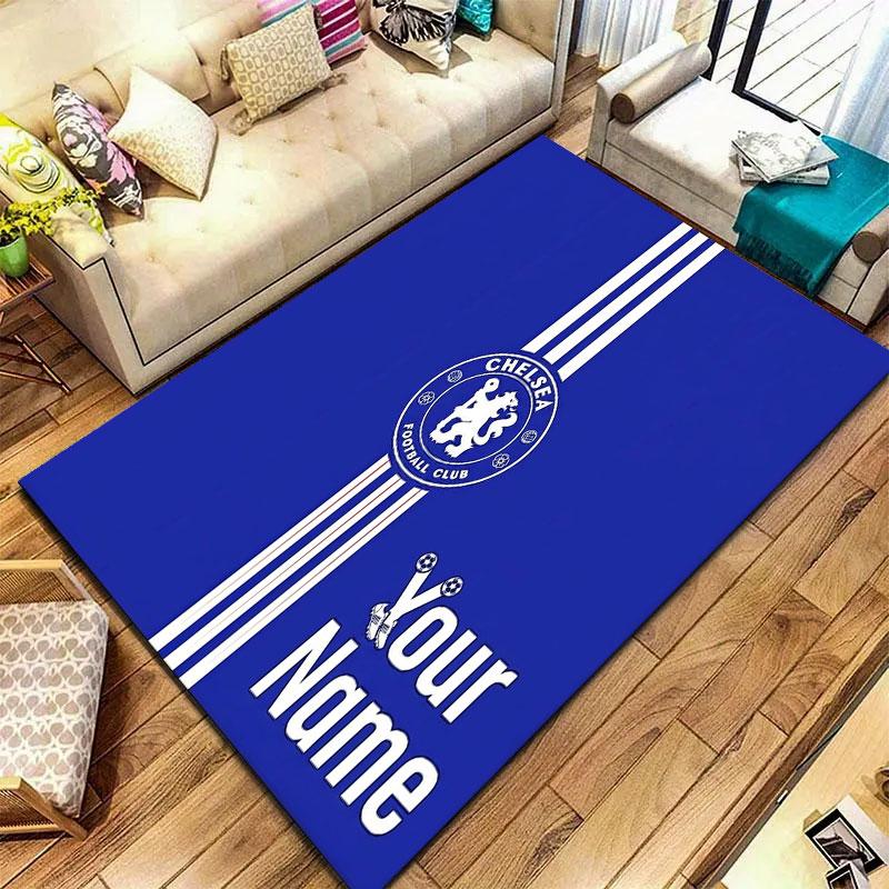 Chelsea F Custom Name Carpet Rug for Living Room Bedroom Home Sofa Decoration,Kids Play Non-slip Floor Mat
