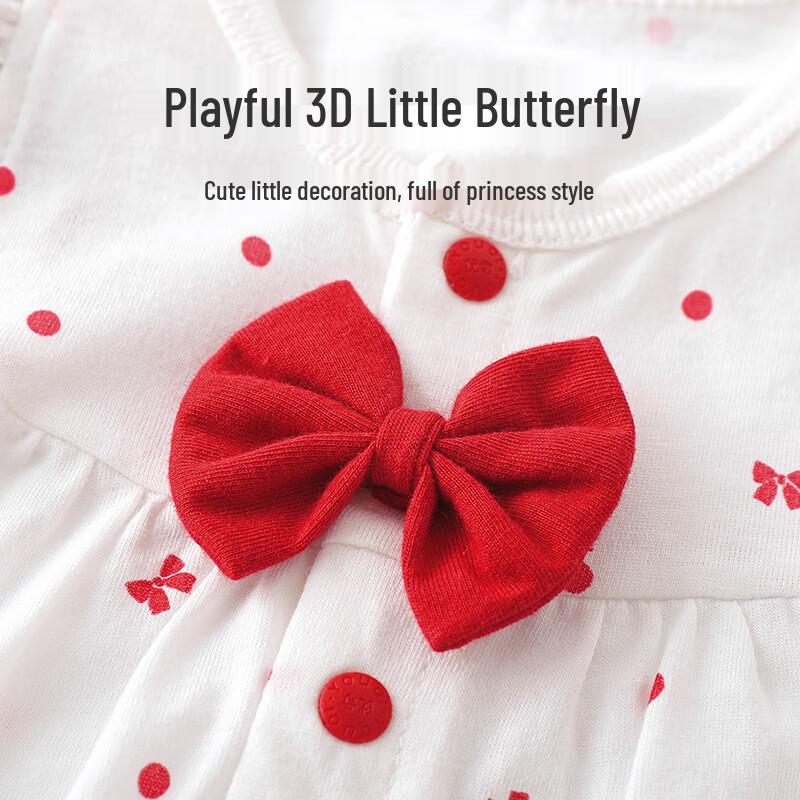 Baby Girl Sweet Sleeveless Modal Romper