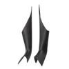Pair Car Interior Inner Door Handle Cover Trim Left Right Side for 5 Series G30 2017 Upwards Matte Black