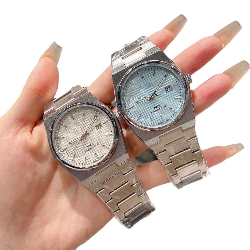 Tianjia Herren-Quarzuhr mit Stahlband und Kalender – schlichtes, modisches Design