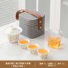 Dehua white porcelain gold silk bamboo rhyme simple business travel express customer cup annual meeting anniversary opening event printing