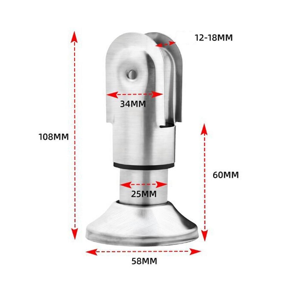 Držák přepážky Lehká sanitární přepážka stříbrná
