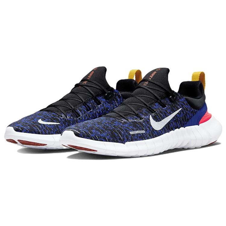 New Nike Free Run 5.0 Black Concord Cinnabar