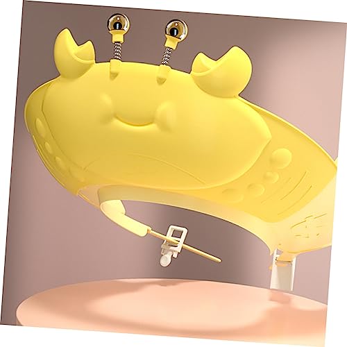 Silicone Baby Shower Cap for Kids Toddlers Infants - Waterproof Bath Hat with Ear Protection for Hair Washing - Multi-Purpose Animal Design