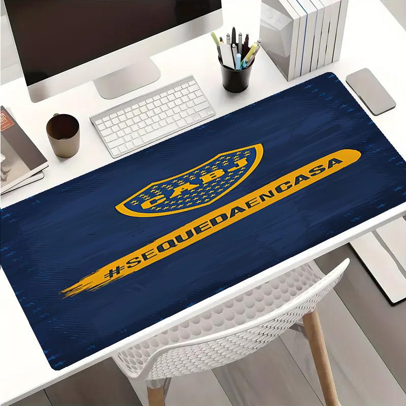 Club Atlético Boca Juniors Mouse Pad - Non-Slip Rubber Base, Smooth Surface for Work,Gaming,Office,And Home Use, Desk Mouse Pad