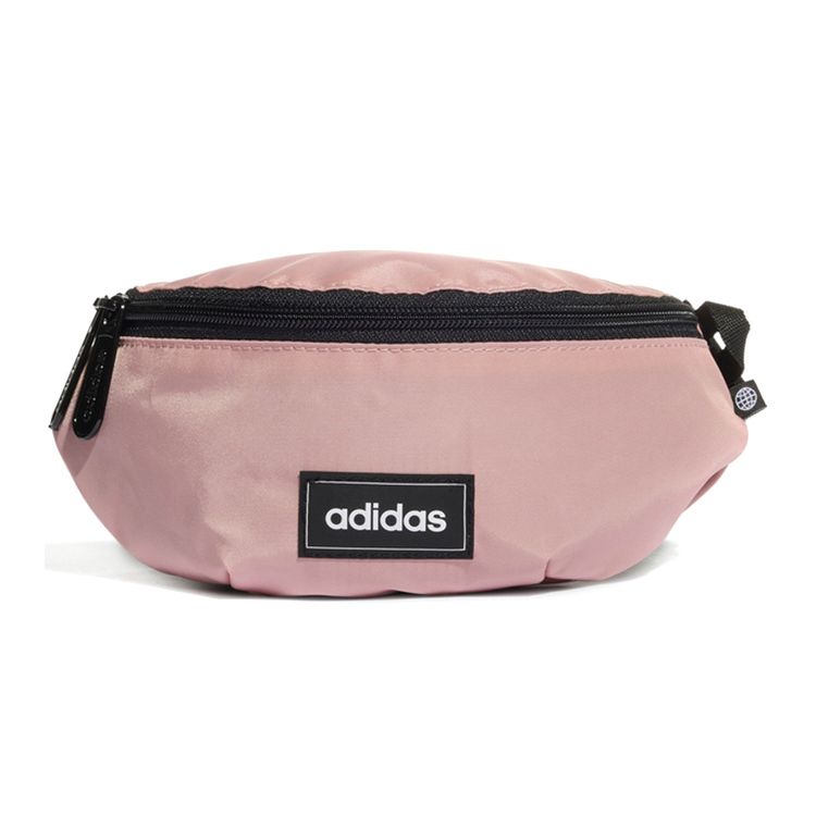 Adidas Simple Logo Adjustable Nylon Shoulder Crossbody Waist Bag Women Bags Pink HC7201 Pink 4070₽