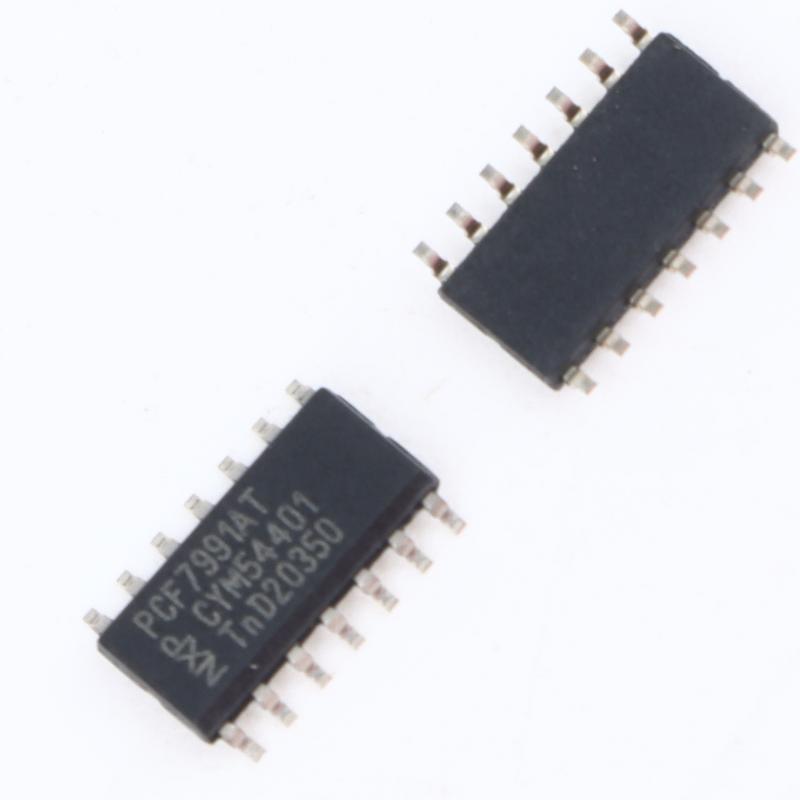 PCF7991AT Automotive Transponder IC Chip 2/10Pcs SOP14 Original Equivalent Replacement for Vehicle Key Maintenance