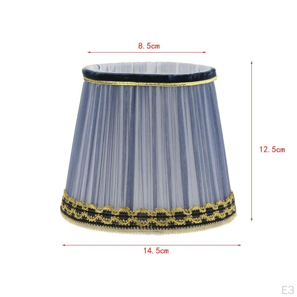 Chandelier Shades, Home Pendant Lamp Shades for Ceiling,Drum Shaped Vintage Ceiling Light