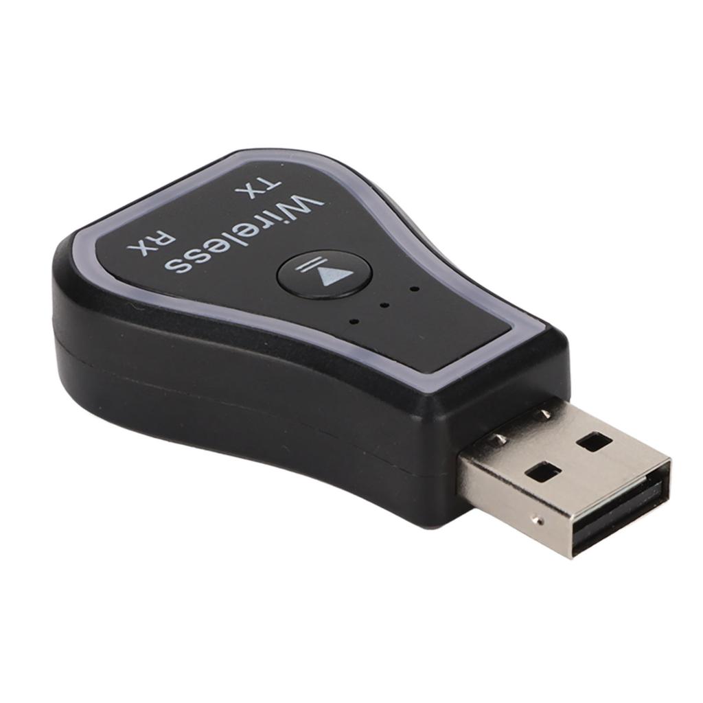Bluetooth 5.0 Sender Empfänger 2 in 1 RGB Umgebungslicht USB Bluetooth 5.0 Adapter für TV Heimstereoanlage