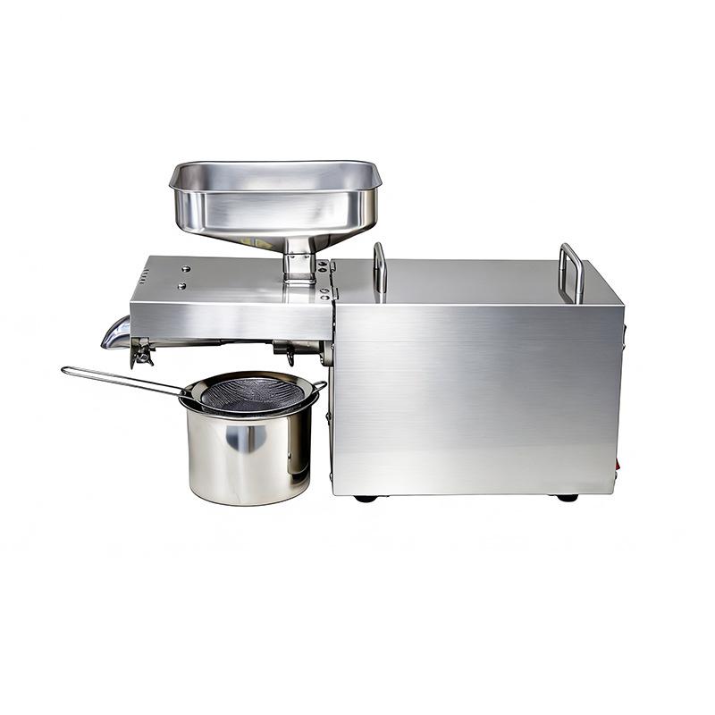 Fully Automatic Stainless Steel Flaxseed & Rapeseed Oil Press with Temperature Control