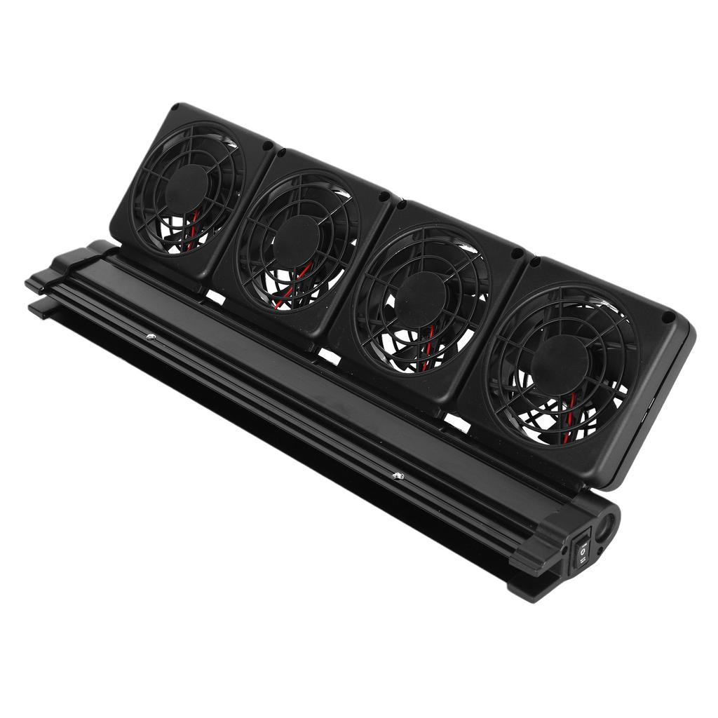 Chladicí ventilátor akvária snižuje teplotu vody a umožňuje nastavitelnou rychlost větru