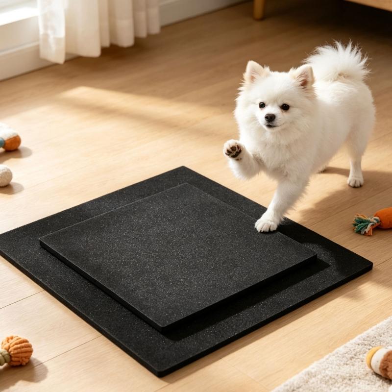 Sanding Grinding Dog Nail Board Sandpaper, 10pcs Thin Adhesive-Backed, Cuttable Size for Routine Pet Scratch Board Maintenance and Filing