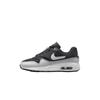 Air Max 1 GS Off Noir Hvit Barnesneakers Svart Vast-Grey DZ3307-008