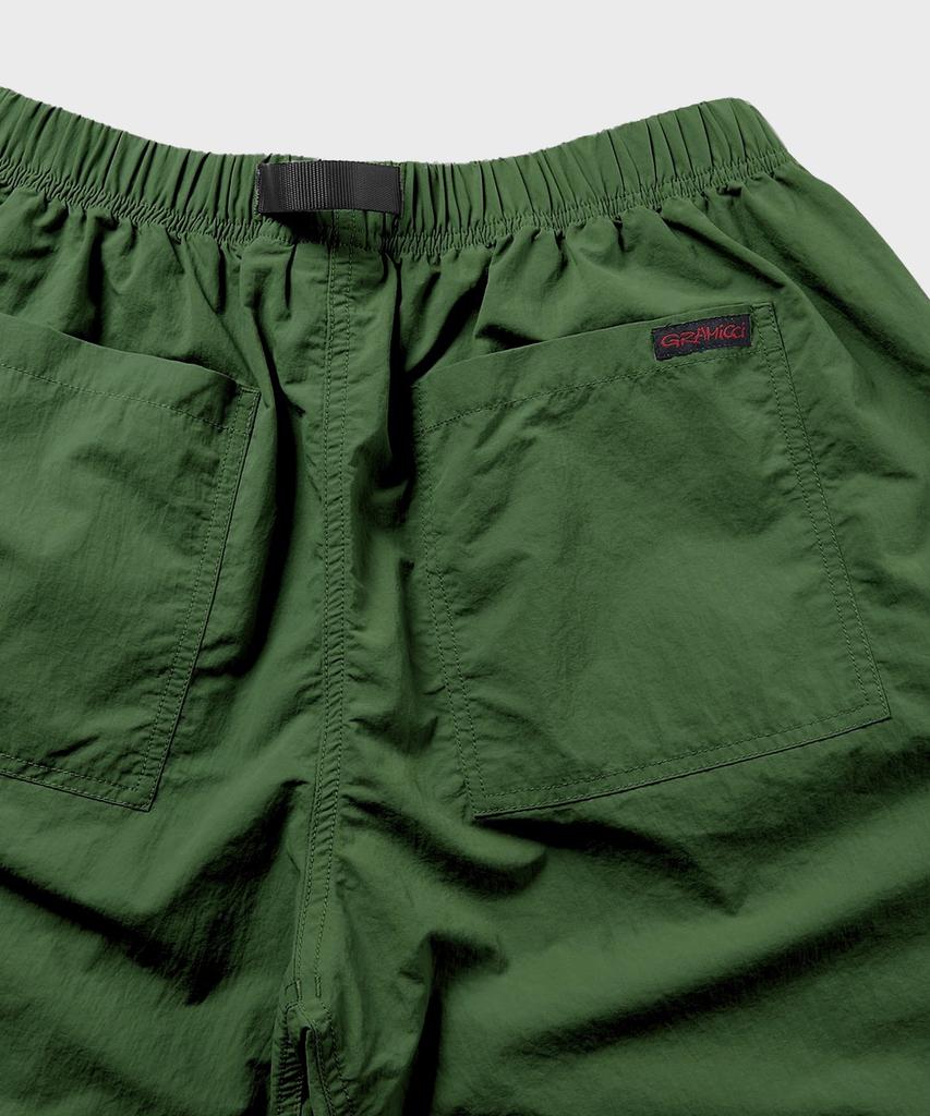 Geulamichi Nylon Loose Shorts Hunter Green