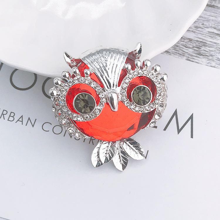Owl Refrigerator Magnets: DIY Jewelry & Clothing Accessories with Diamond Stickers