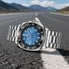 Mode Herren Vollautomatische Mechanische Uhr Edelstahl Kalender Herren Nachtlicht Wasserdichte Vielseitige Uhr