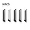 5 Pcs Cream Horn Molds Stainless Steel Cone Tubular Shaped Mold Baking Cones Horn Pastry Roll Kitchen Cookie Dessert Tool