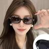 REONAS Folding Polarized UV Popular Slimming Compact Case Sunglasses, Travel, Portable, Women's Sunglasses, Protection, Design, Effect,