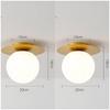 lndoor LED Ceiling Lamp for Modern  Glass Ball Black Gold LED Ceiling Lights Chandelier Lighting for Home Balcony Light Fixtures