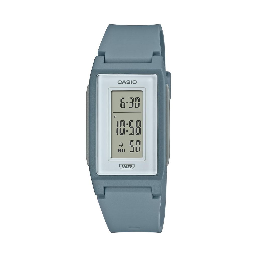 Casio LF-10WH-2 Pop Digital Watch, Made with Biomass Plastic, Women's, Matte Grayish Blue, Overseas Model [Parallel Import]