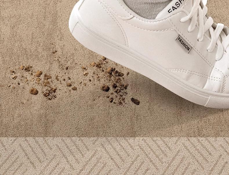 French Silk Coil Non-Slip Entrance Mat