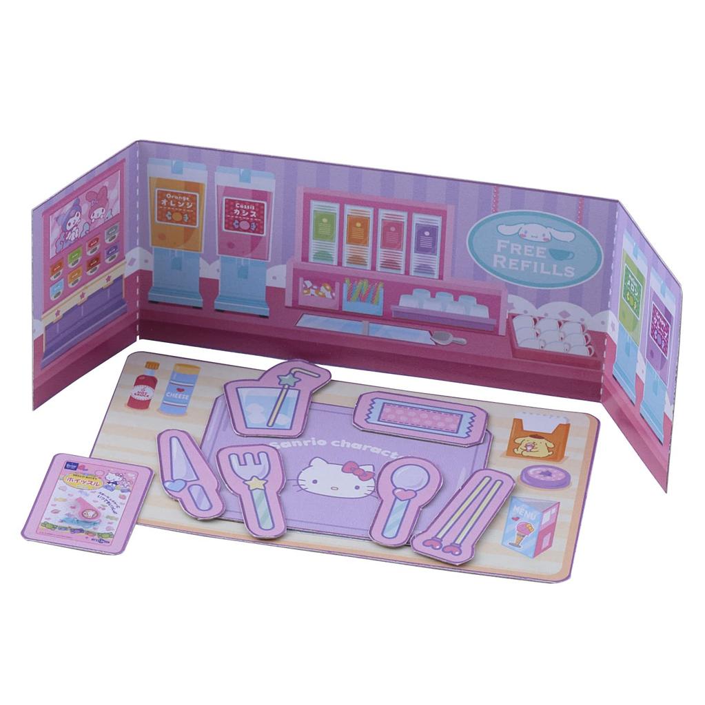 Maruka Sanrio Characters How About Family Restaurant Toy Play House Ages 3 and Up 190576 Gochumon?