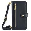 Flip Case for Xiaomi Poco F8 Ultra, Wallet Zipper Pocket, Black
