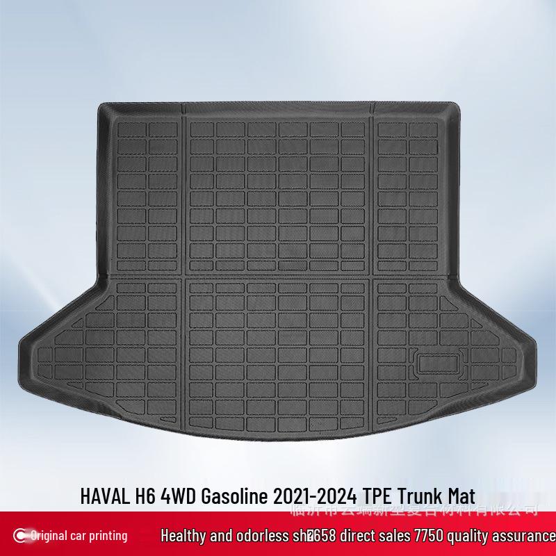 3D All-Weather TPE Floor Mats & Trunk Mat for HAVAL H6 4WD 2021-2024