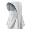 Sunscreen Sun Protection Mask with Hair Hole UV Protection Veil Thin Full Face Visor Hat  Sports