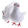 Artificial Simulation Peace Dove Foam Feather Birds Wedding Crafts Ornament