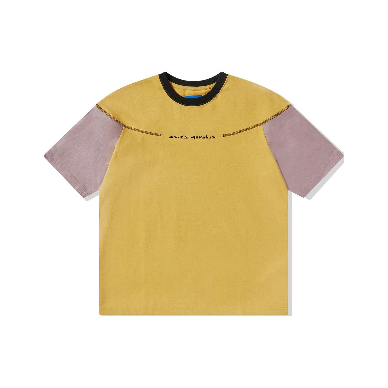 

New ASICS Kiko Kostadinov T Shirts Men s Yellow 2203A233-750 XL