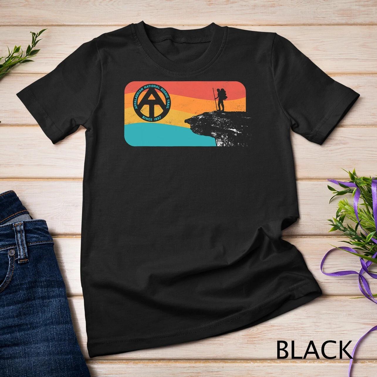 Appalachian Trail Retro McAfee s Knob Hiking T-Shirt Unisex T-shirt 3XL