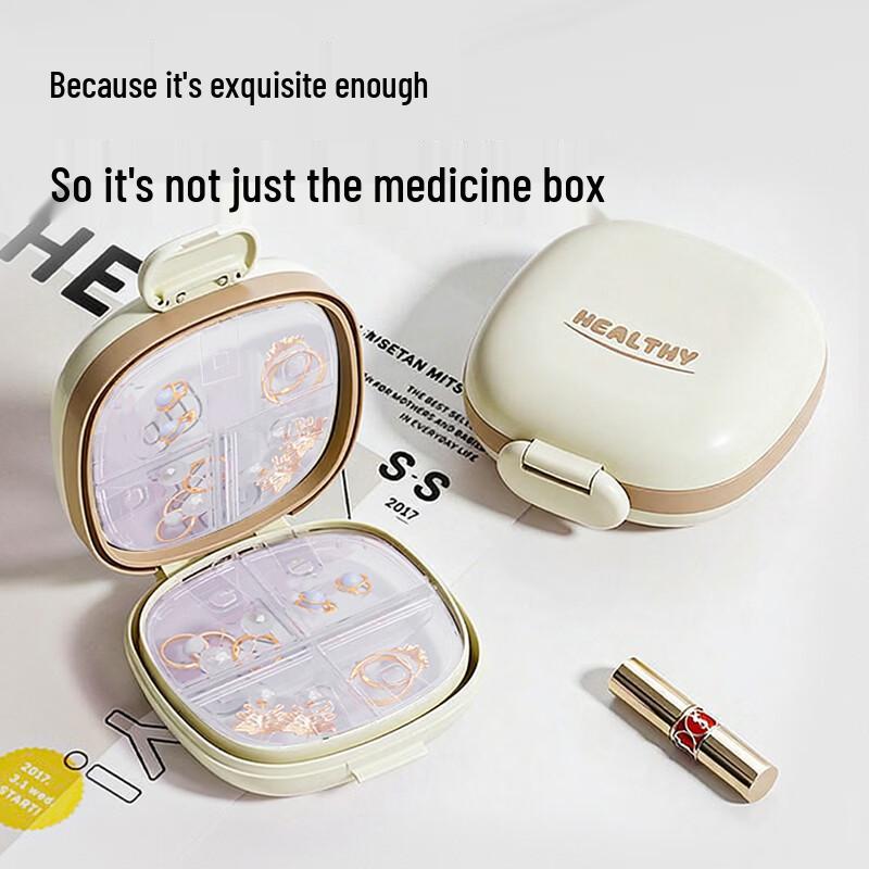 Portable 7-Day Pill Organizer