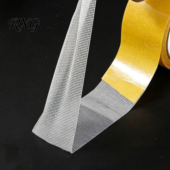 Removable Carpet Tape Heavy-Duty Double Sided Tape, Waterproof Strong Adhesive Double-Sided with Mesh, Grip Double-sided Super Sticky Clear for Walls,