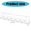 Clear Acrylic Golf Balls Stand Floating Shelf Wall Mounted Shelves Replacement Display Rack for 6 Golf Balls Display