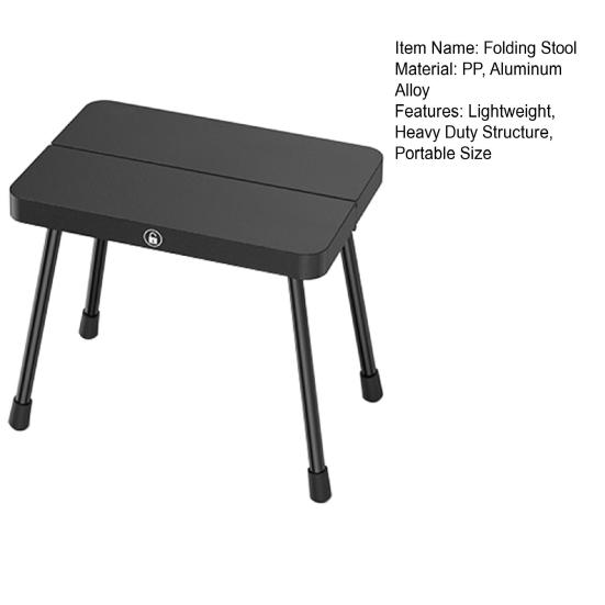 Portable Folding Stool Lightweight Heavy Duty Multi-function Outdoor Camping Backpacking Beach Picnic Fishing Collapsible Chair Seat