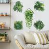 Freshly Made Synthetic Iron Mesh Pothos Wall Sticker for Home Decoration At The Entrance of The Living Room
